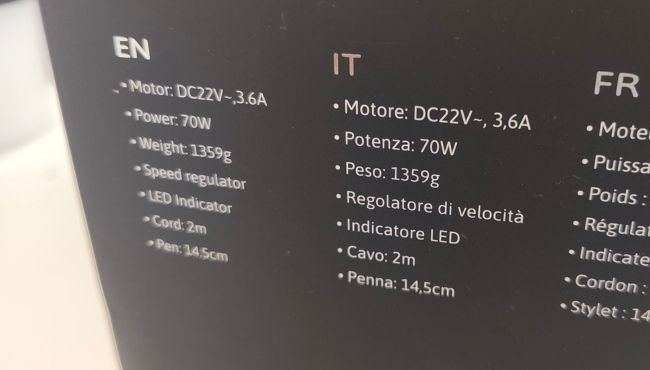 Precisione e Potenza | Fresa per Unghie Onyx Pro by Kiepe